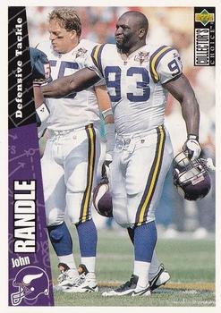 John Randle Minnesota Vikings 1996 Upper Deck Collector's Choice NFL #184
